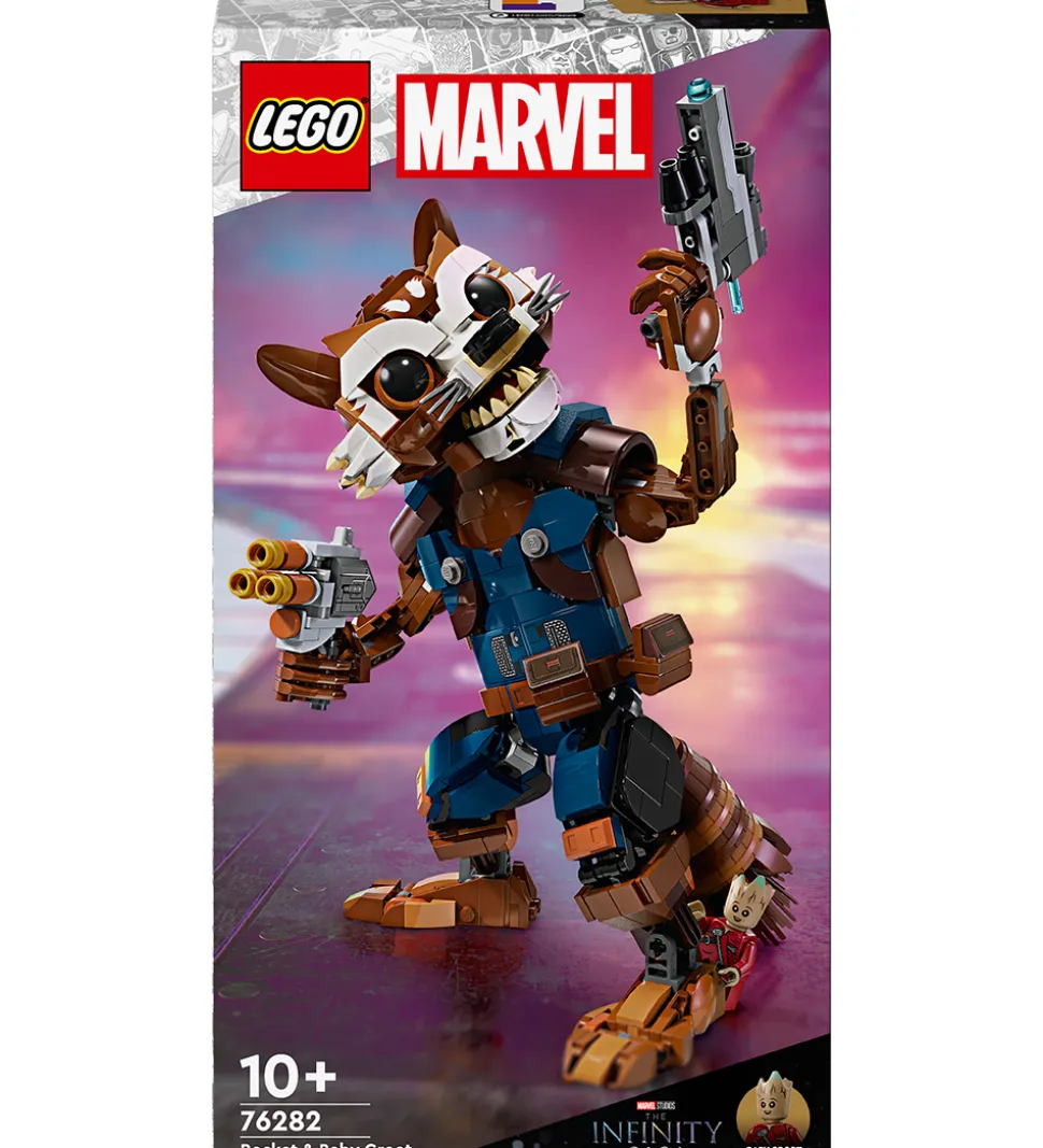 LEGO® Marvel The Infinity Saga - Rocket Og B... 76282 - 566 Dele