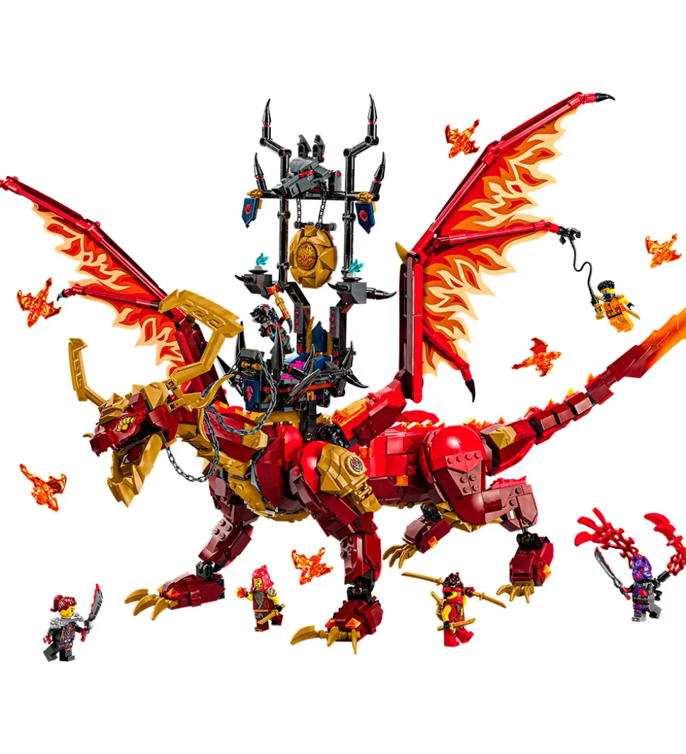LEGO® Ninjago - Bevægelses-kildedrage 71822 - 1716 Dele