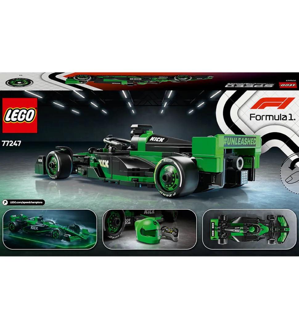LEGO® Speed Champions - KICK Sauber F1® Team... 77247 - 259 Dele