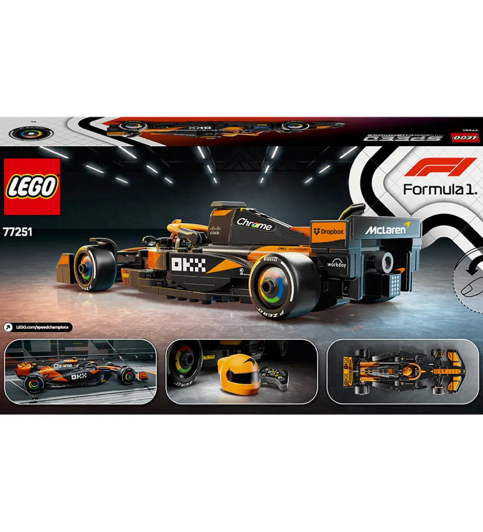 LEGO® Speed Champions - McLaren F1® Team MCL... 77251 - 269 Dele