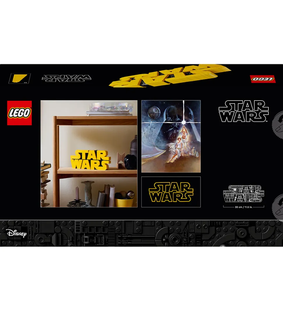 LEGO® Star Wars - Klodsbygget Star Wars Logo 75407 - 700 Dele