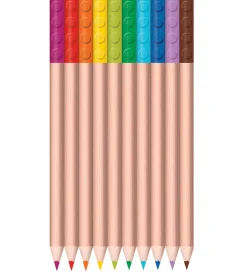LEGO® Stationery Farveblyanter - 12-pak - Multifarvet