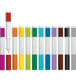 LEGO® Stationery Tuscher - 12-pak - Multifarvet