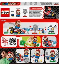 LEGO® Super Mario - Mario Kart Interaktiv Mario 72043 - 278 Dele