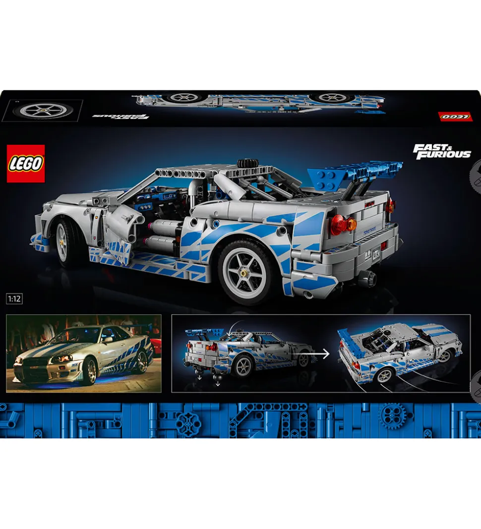 LEGO® Technic - 2 Fast 2 Furious Nissan Sky... 42210 - 1410 Dele