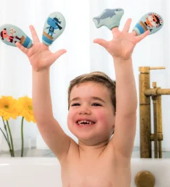 Lilliputiens Badelegetøj - Badefingerdukker