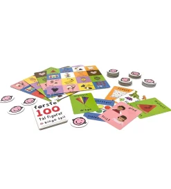 Liniex Spil - Første 100 Tal og Figurer - Bingo