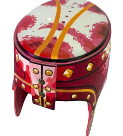 Liontouch Udklædning - Ridder-hjelm - Rød