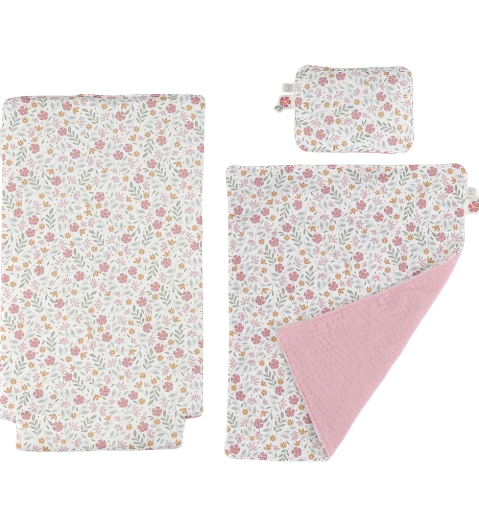 Little Dutch Dukkevogn - Træ - Rosa