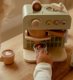 Little Dutch Kaffemaskine - Træ - Grøn