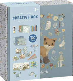 Little Dutch Kreativitetsæske - 50+ Dele - Forest Friends
