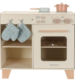 Little Dutch Legekøkken - Træ - Hvid
