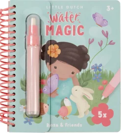 Little Dutch Magisk Vandmalebog - Rosa & Friends