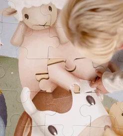 Little Dutch Puslespil - XL - 42 Brikker - Little Farm