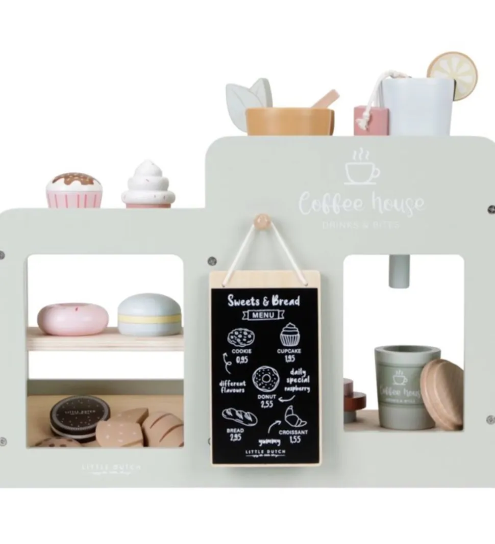 Little Dutch Trælegetøj - Cafe-sæt