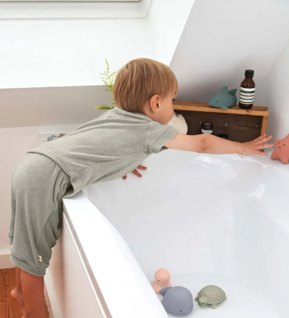 Lässig Badelegetøj - Naturgummi - Søstjerne - Rød