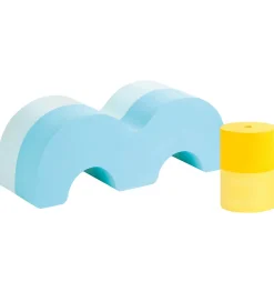 Ludi Motorikklodser - Skum - Blå/Gul