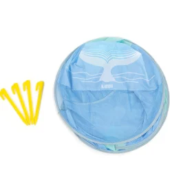 Ludi Skyggetelt - UV50 - 100x63 cm - Blå/Mint