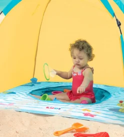 Ludi Skyggetelt m. Bassin - UV 50+ - Gul