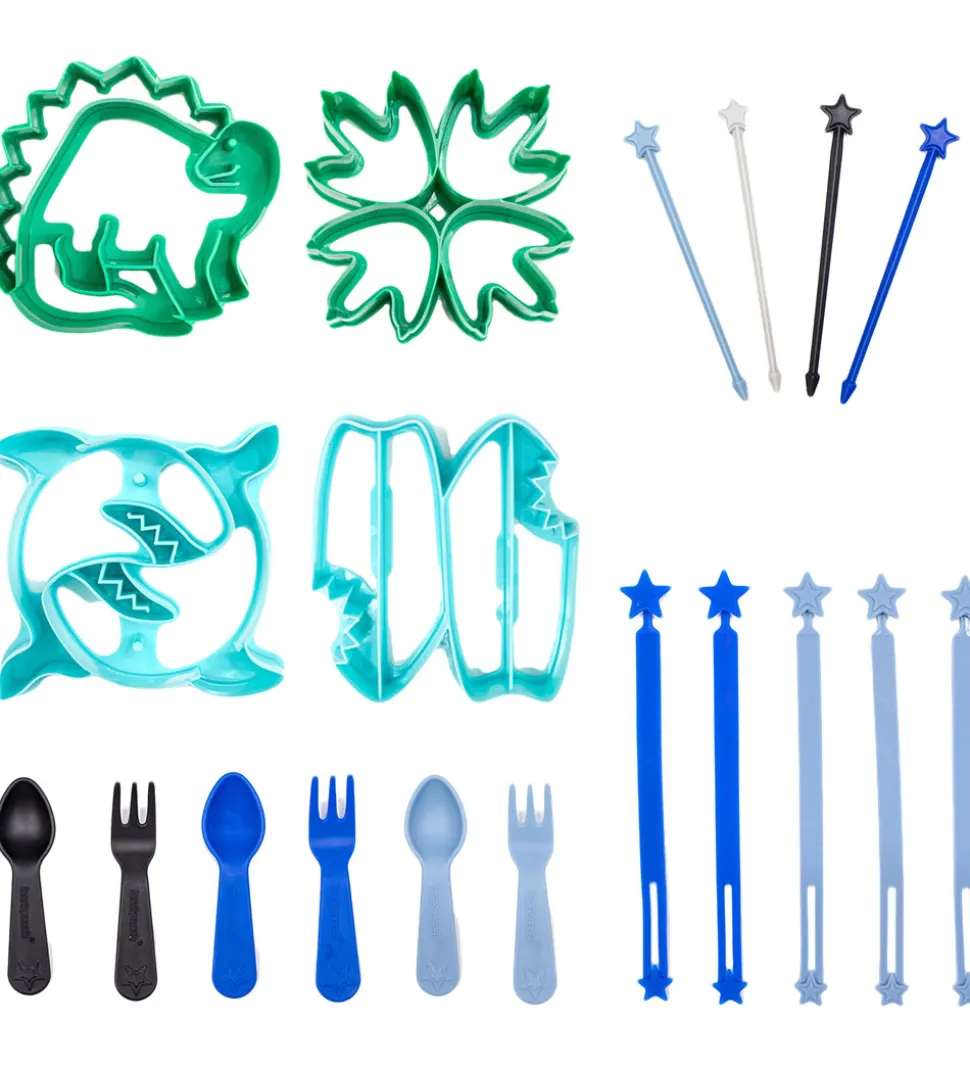 Lunch Punch Madpakketilbehør - Cutter & Bento Fun - 19 Dele - Wi