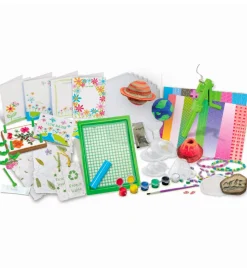 4M Genbrugspapir Sæt - STEAM Powered Kids - Green Paper Craft