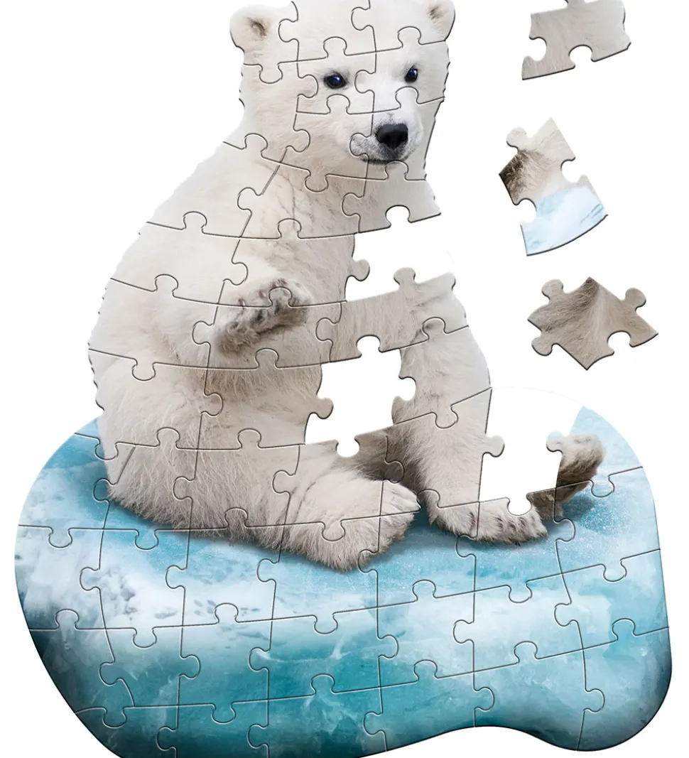 Madd Capp Puzzles Puslespil - I Am LiL' Polar Bear - 48 Brikker