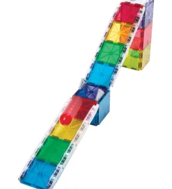 Magna-Tiles Magnetsæt - 33 Dele - Small Rail Racer + MicroMAGS