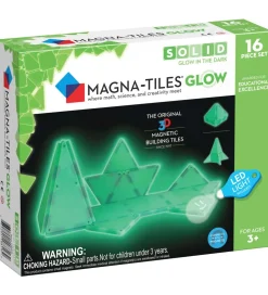 Magna-Tiles Magnetsæt - 16 Dele - Glow