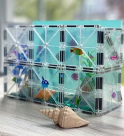 Magna-Tiles Magnetsæt - 16 Dele - Is