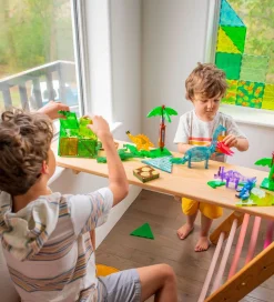 Magna-Tiles Magnetsæt - 50 Dele - Dino World XL