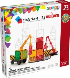 Magna-Tiles Magnetsæt - 32 Dele - Builder