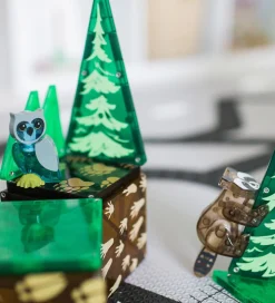 Magna-Tiles Magnetsæt - 25 Dele - Forest Animals