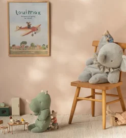 Maileg Bamse - Safari Friends - Næsehorn - Medium - Salviegrøn