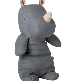 Maileg Bamse - Safari Friends - Næsehorn - Medium - Støvet Blå