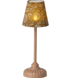 Maileg Miniature Gulvlampe m. Lys - Dark Powder