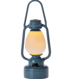 Maileg Miniature Lygte - Vintage lantern - Mus - Blå