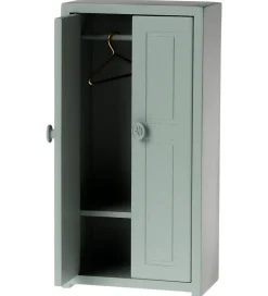 Maileg Miniature Skab - Mus - Soft Blue