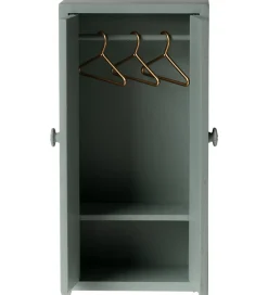 Maileg Miniature Skab - Mus - Soft Blue