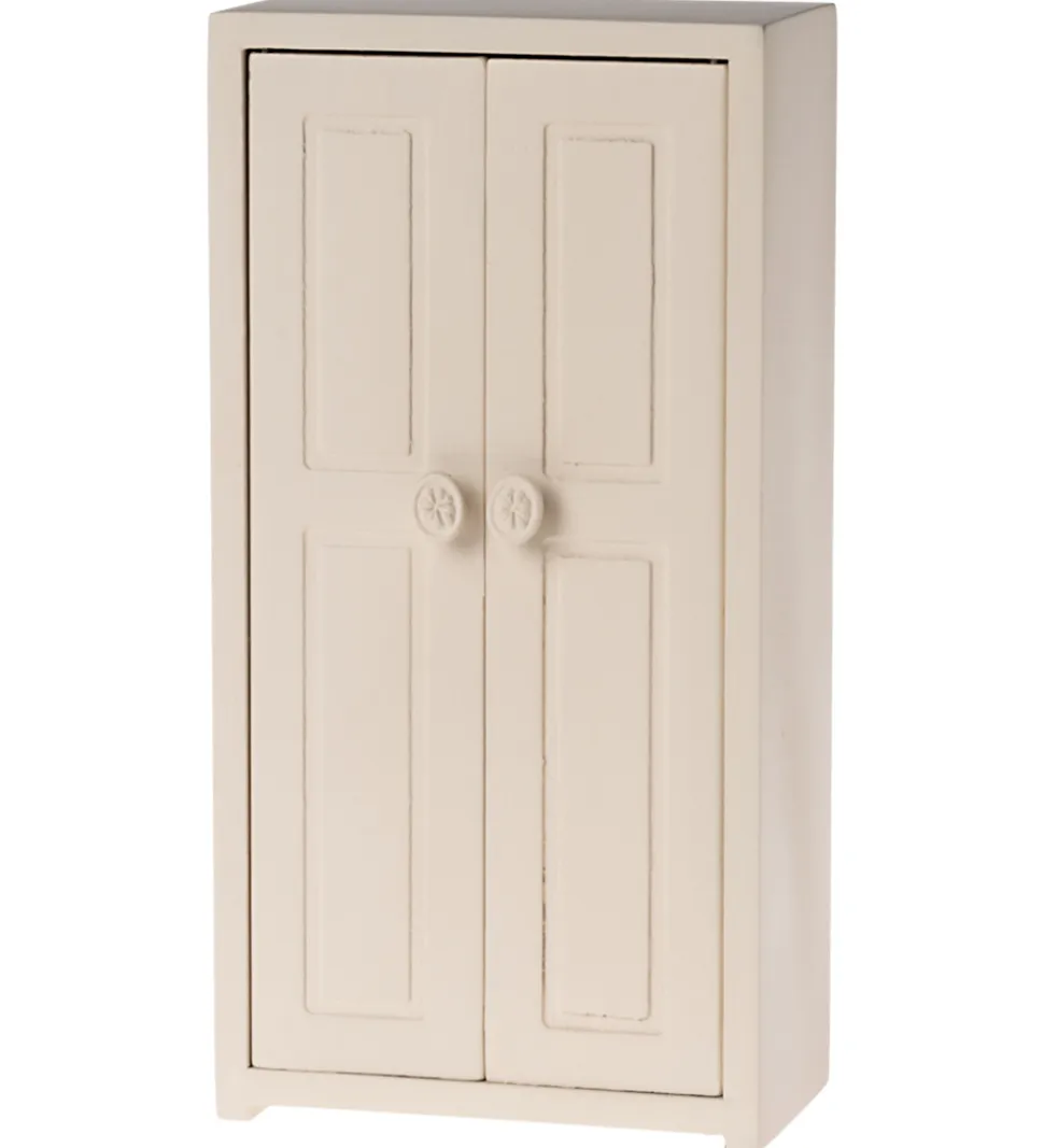 Maileg Miniature Skab - Mus - Cream