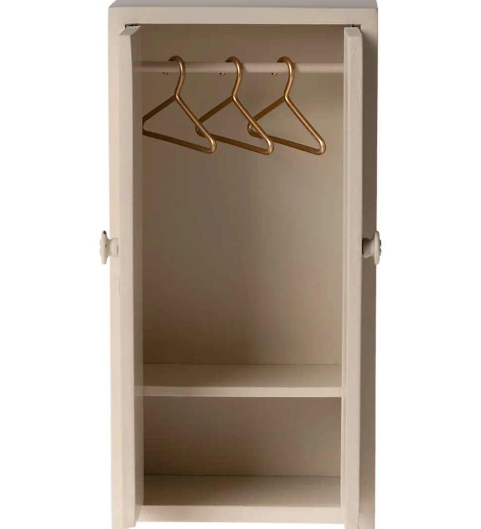 Maileg Miniature Skab - Mus - Cream