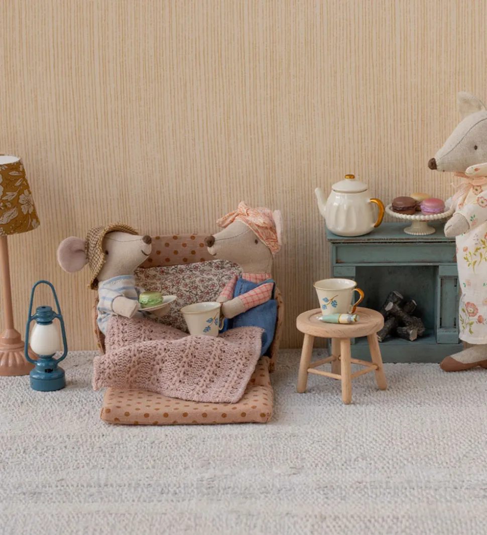 Maileg Miniature Sofaseng - Mus -Prikker