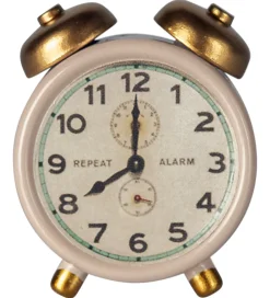 Maileg Miniature Vækkeur - Mus - Pudder