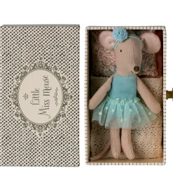 Maileg Mus - Lillesøster - Dansemus i Seng