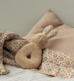 Maileg Ranglesæt - Harerangle/Stofble- Cream Peach