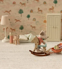 Maileg Vintage Gulvlampe - Mus - Sand