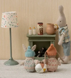 Maileg Vinter Kanin - Micro - Brun - Rose