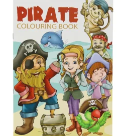 Malebog - Pirate Colouring Book - 16 Sider