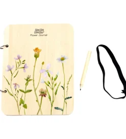 MaMaMeMo Blomsterjournal m. Blyant - Træ