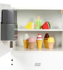 MaMaMeMo Køle-/Fryseskab m. Ismaskine - Hvid