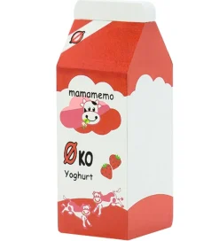 MaMaMeMo Legemad - Træ - Ø-Ko Jordbæryoghurt